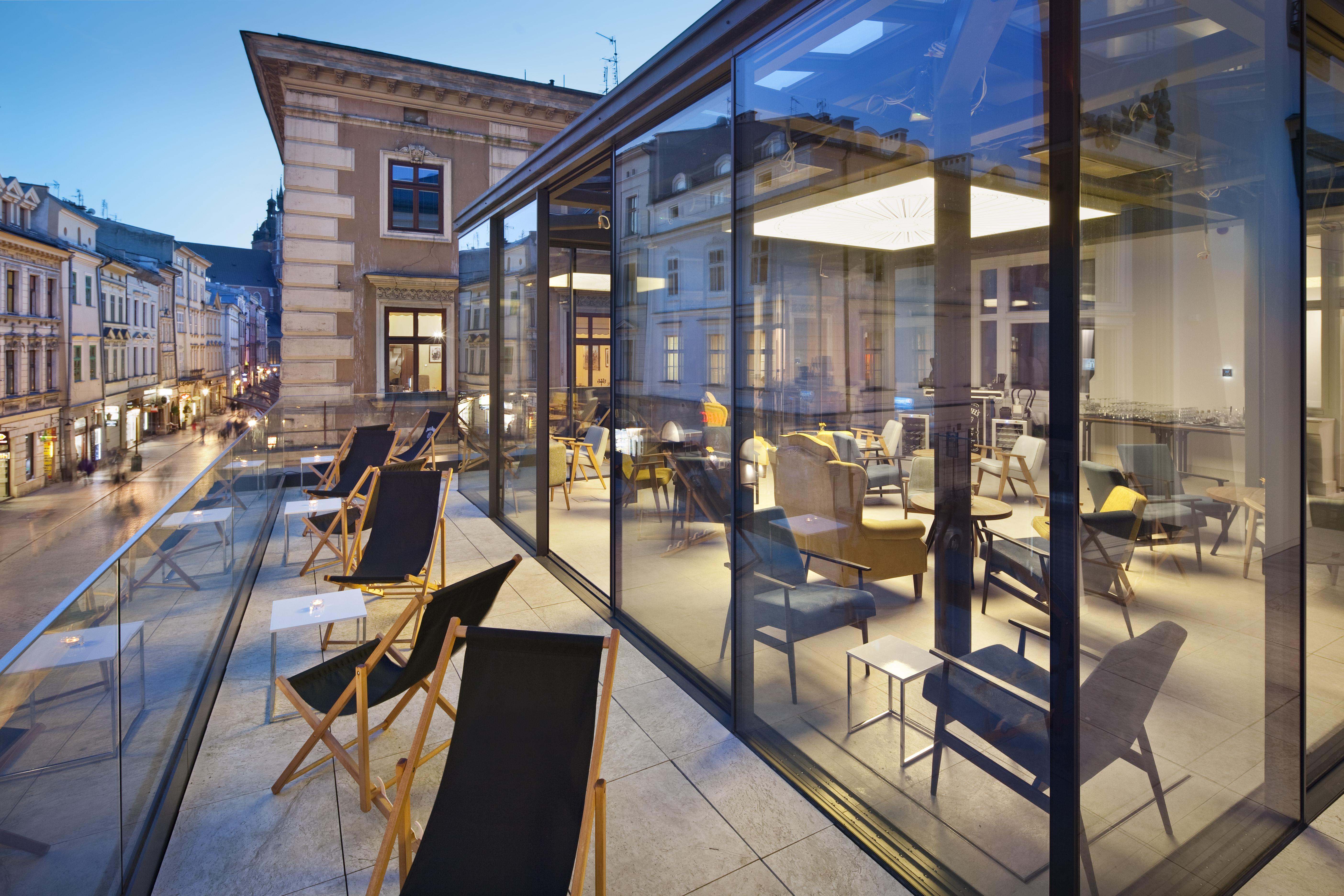 Wyndham Grand Krakow Old Town Hotel Exterior photo The Café